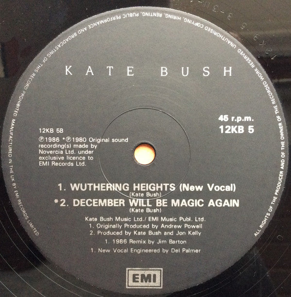 Kate Bush : Experiment IV (12", Single)