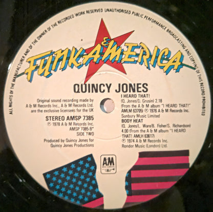 Quincy Jones : Love I Never Had It So Good (12", Single, Ltd)