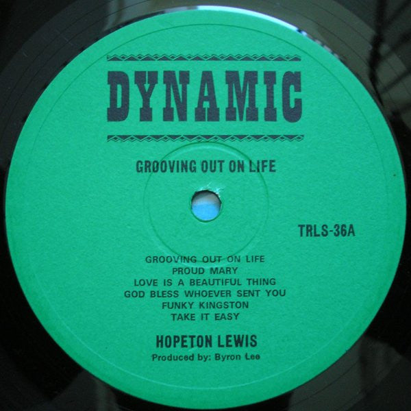 Hopeton Lewis : Grooving Out On Life (LP)