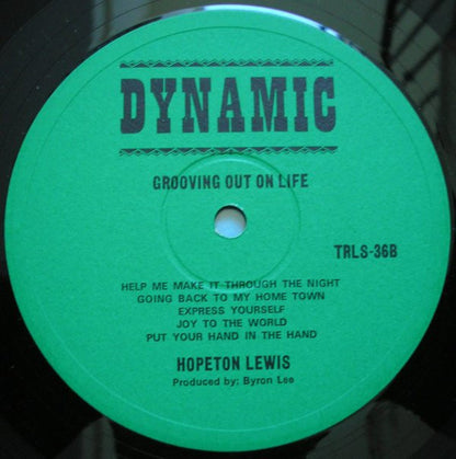 Hopeton Lewis : Grooving Out On Life (LP)