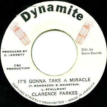 Clarence Parks : It's Gonna Take A Miracle (7")