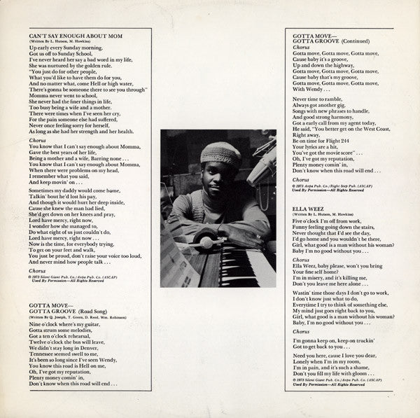 Leroy Hutson : The Man! (LP, Album)