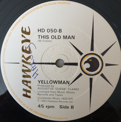 Yellowman : Rub-A-Dub Partner (12")