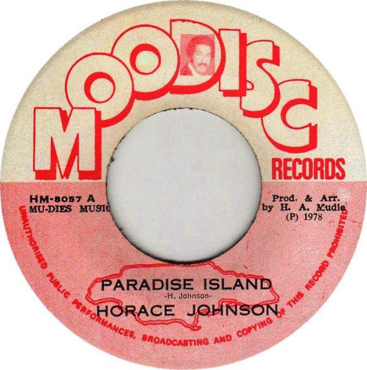 Horace Johnson : Paradise Island  (7")