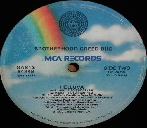 Brotherhood Creed : Helluva (12", Single)