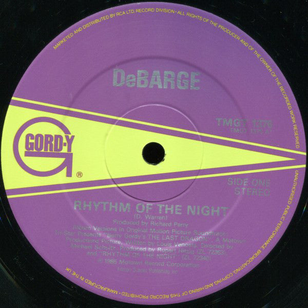 DeBarge : Rhythm Of The Night (12")