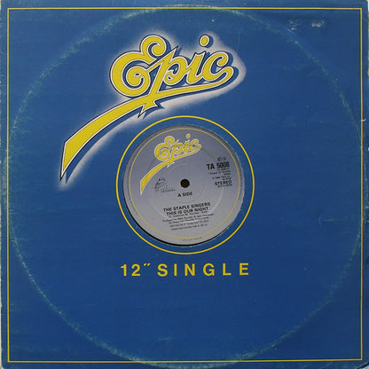 The Staple Singers : This Is Our Night (12", Single)