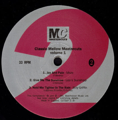 Various : Classic Mellow Mastercuts Volume 1 (2xLP, Comp)