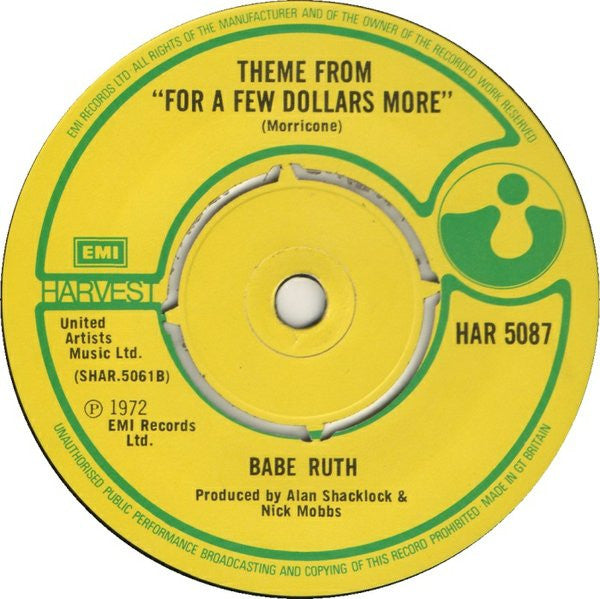 Babe Ruth : Wells Fargo (7", Single, RE)