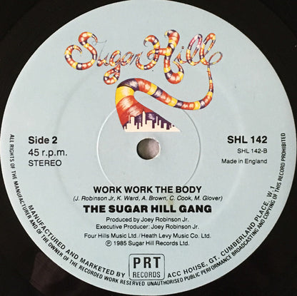 Sugarhill Gang : Work Work The Body (12")