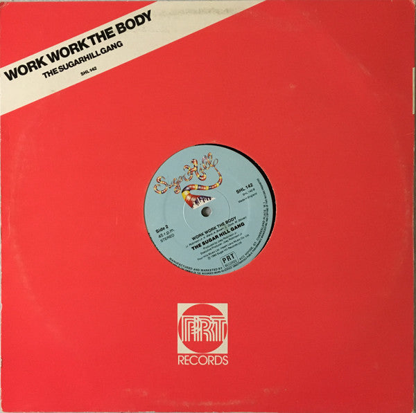 Sugarhill Gang : Work Work The Body (12")