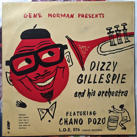 Dizzy Gillespie And His Orchestra Featuring Chano Pozo : Gene Norman Presents Dizzy Gillespie And His Orchestra Featuring Chano Pozo (10")