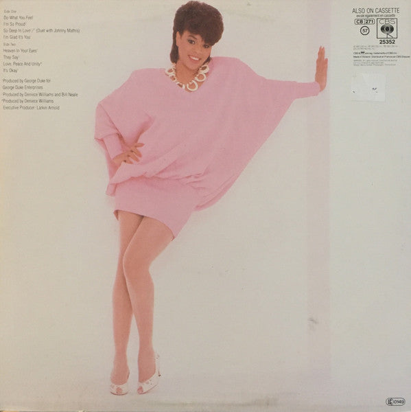 Deniece Williams : I'm So Proud (LP, Album)