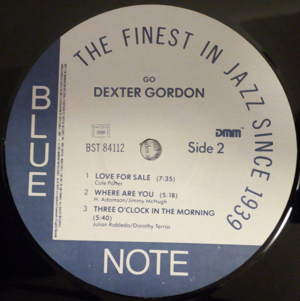 Dexter Gordon : Go! (LP, Album, RE, RM, DMM)