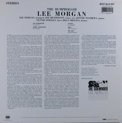 Lee Morgan : The Rumproller (LP, Album, RE, RM, DMM)