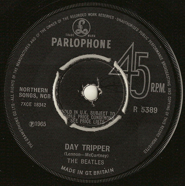 The Beatles : We Can Work It Out / Day Tripper (7", Single)