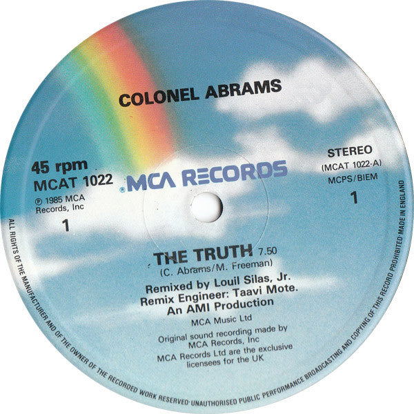 Colonel Abrams : The Truth (12", Single)