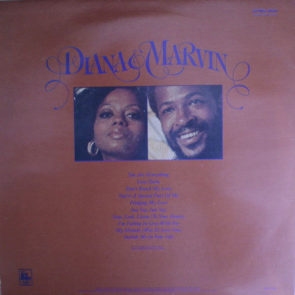 Diana Ross & Marvin Gaye : Diana & Marvin (LP, Album, RP, Gat)