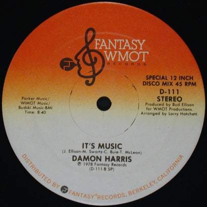 Damon Harris : Silk (12")