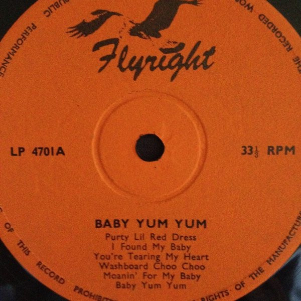 Wild Bill's Blue Washboard Boys : Baby Yum Yum (LP, Mono)