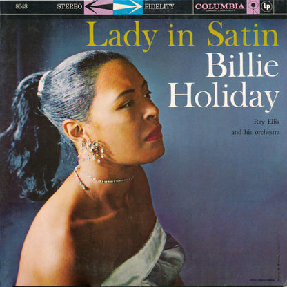 Billie Holiday With Ray Ellis And His Orchestra : Lady In Satin (LP, Album, RE)