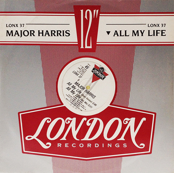 Major Harris : All My Life (12", Single)