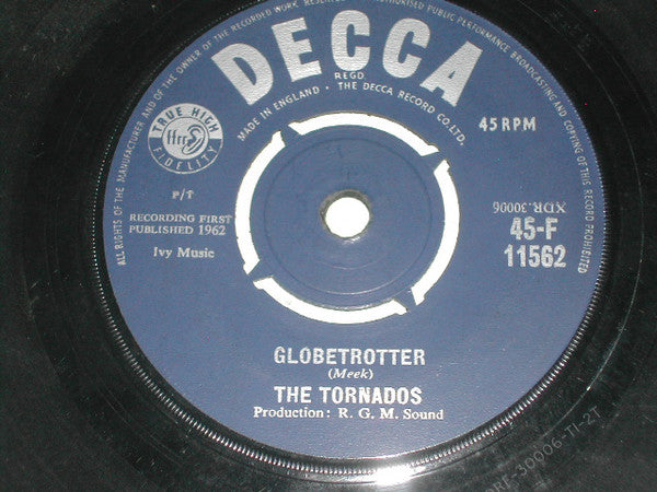 The Tornados : Globetrotter (7", Single, 4-P)