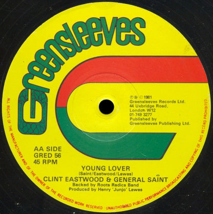 General Sai̊nt & Clint Eastwood* / Clint Eastwood & General Sai̊nt* : Another One Bites The Dust / Young Lover (12")