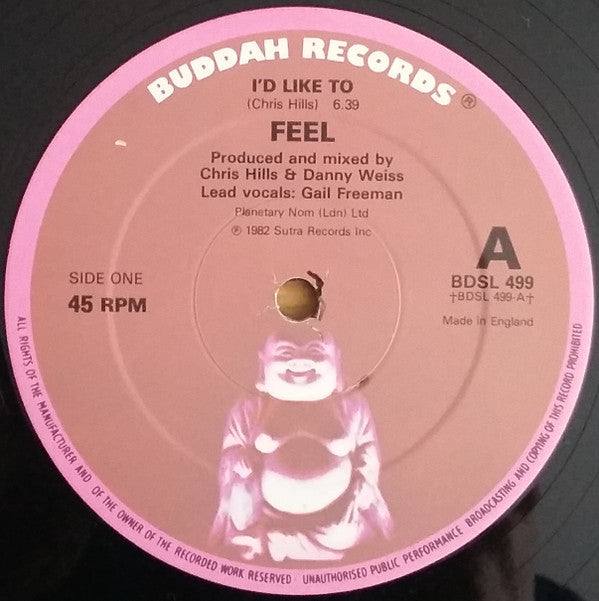 Feel (3) : I'd Like To (12")