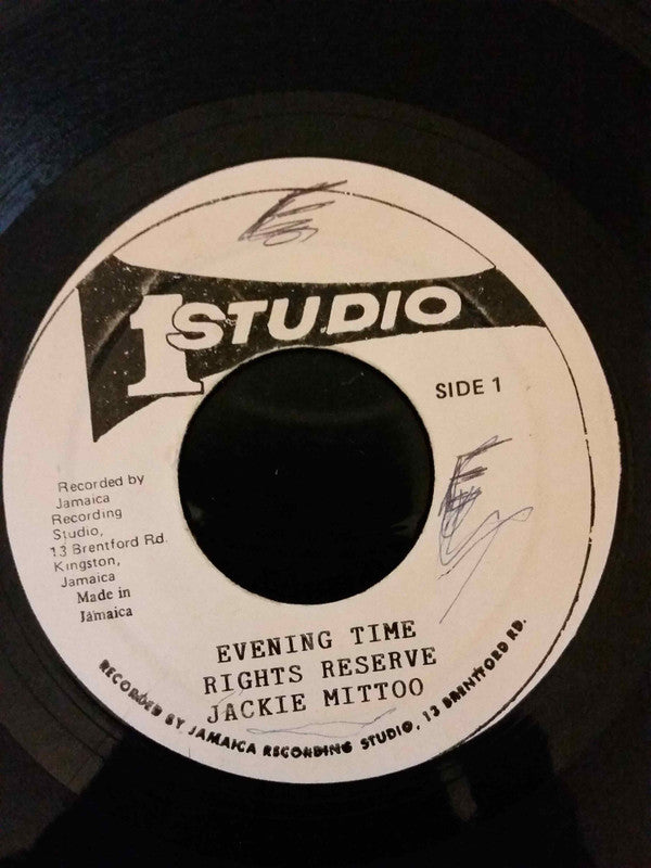 Jackie Mittoo And The Soul Vendors : Evening Time (7", RE)