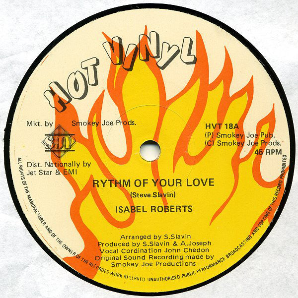 Isabel Roberts : Rhythm Of Your Love (12", Single)