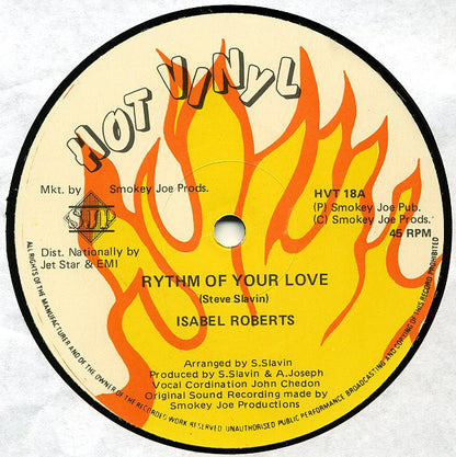 Isabel Roberts : Rhythm Of Your Love (12", Single)