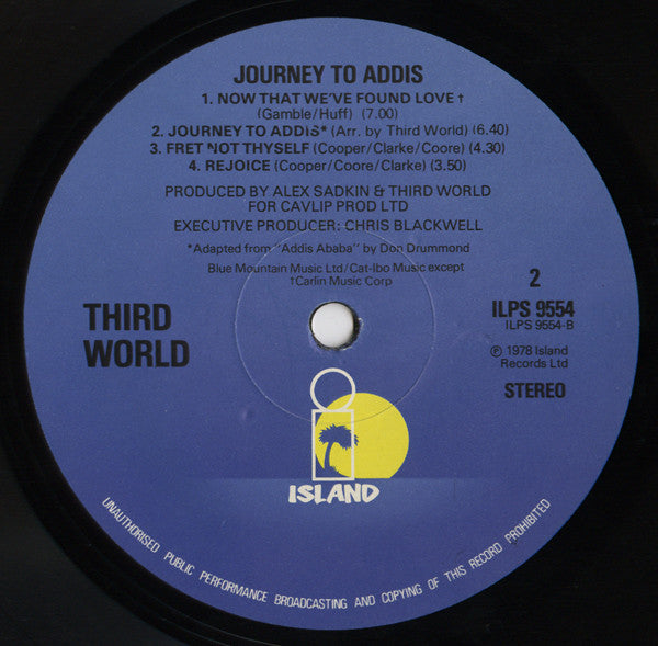 Third World : Journey To Addis (LP, Album)