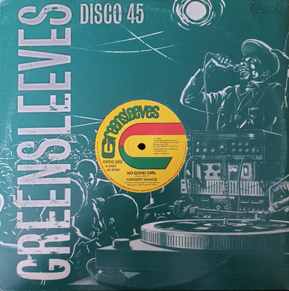 Gregory Isaacs / Junior Delgado : No Good Girl / Rockers Non Stop (12")