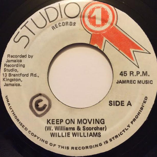 Willi Williams : Keep On Moving (7")