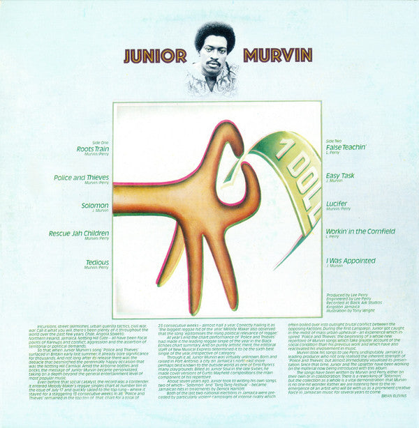 Junior Murvin : Police & Thieves (LP, Album, RP)