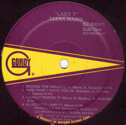 Teena Marie : Lady T (LP, Album)