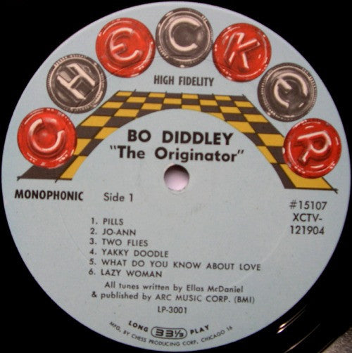 Bo Diddley : The Originator (LP, Comp, Mono)