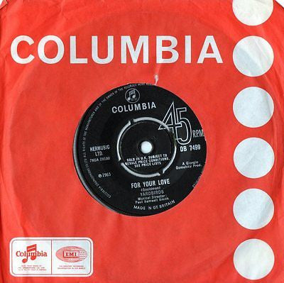 Yardbirds* : For Your Love (7", Single, Pus)