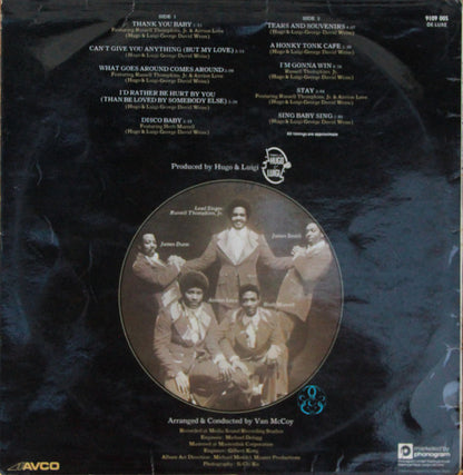 The Stylistics : Thank You Baby (LP, Album)