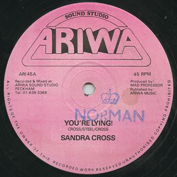 Sandra Cross : You're Lying! (12", Single)