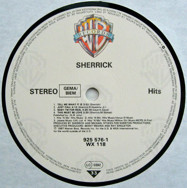 Sherrick : Sherrick (LP, Album)