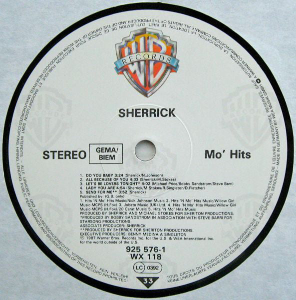 Sherrick : Sherrick (LP, Album)