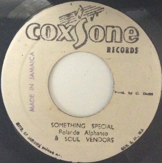 Roland Alphonso & The Soul Vendors : Something Special (7", Single)