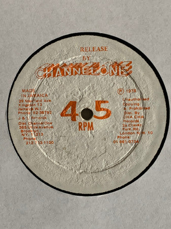 Bunny & Skully : Rasta Man Soul (12")