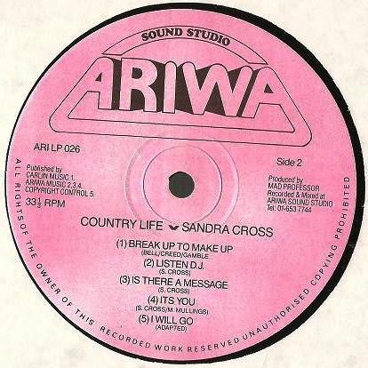 Sandra Cross : Country Life (LP)