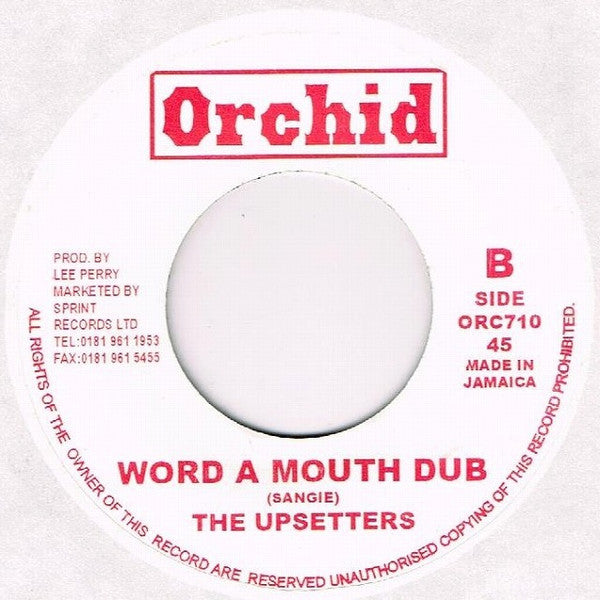 The Gatherers : Words Of My Mouth (7", RE)