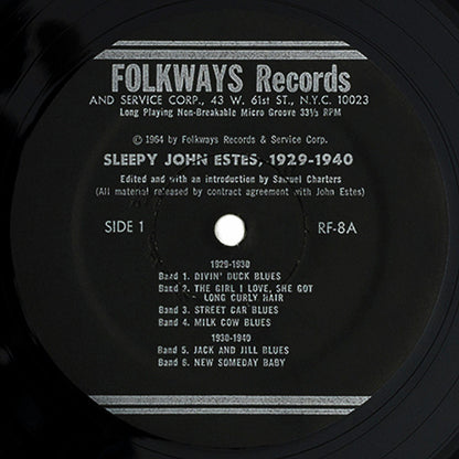 Sleepy John Estes : 1929-1940 (LP, Comp)