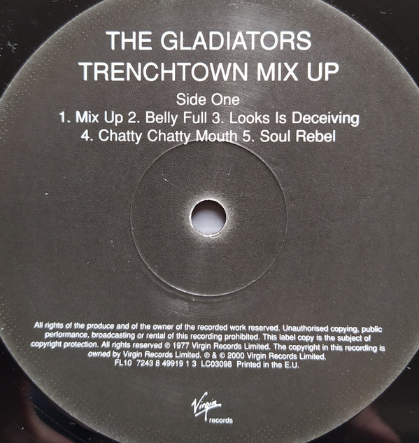 The Gladiators : Trenchtown Mix Up (LP, RM, RP)