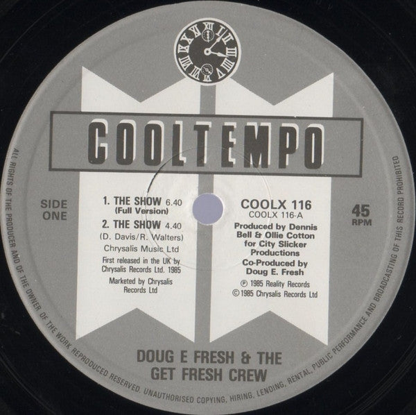 Doug E. Fresh And The Get Fresh Crew / Doug E. Fresh & M.C. Ricky D : The Show / La Di Da Di (12")